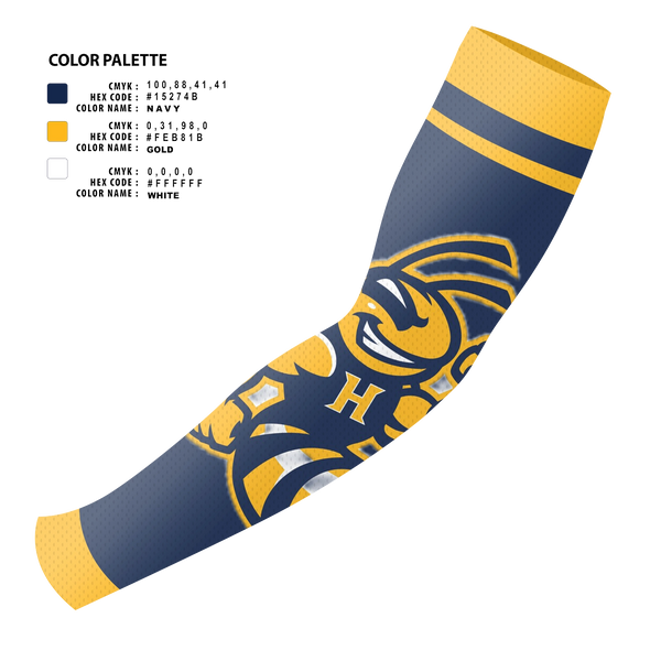 Arm Sleeve, Harpursville Hornets, Women's Basketball, Teamtime, Team time, sublimation, custom sports apparel, team uniforms, spirit wear, spiritwear, sports uniforms, custom shirts, team store, custom team store, fundraiser sports, apparel fundraiser