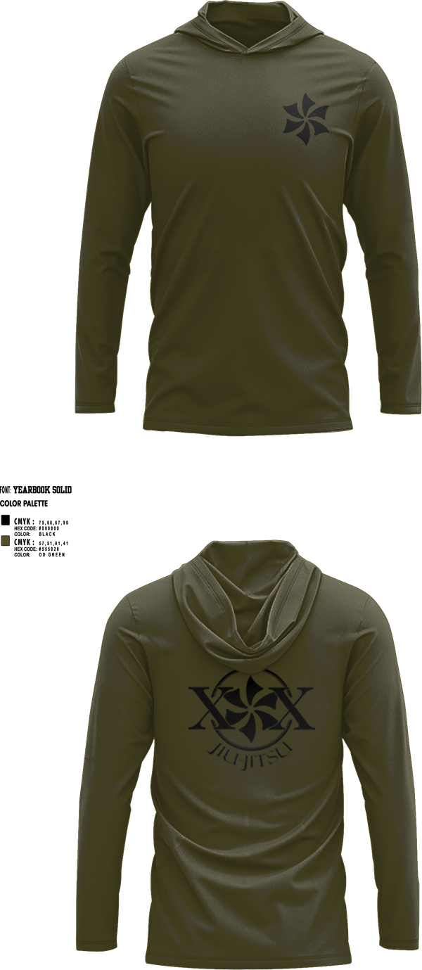 Short Sleeve Performance Shirt with hood, 10-10 Jiu Jitsu, Wrestling, Teamtime, Team time, sublimation, custom sports apparel, team uniforms, spirit wear, spiritwear, sports uniforms, custom shirts, team store, custom team store, fundraiser sports, apparel fundraiser