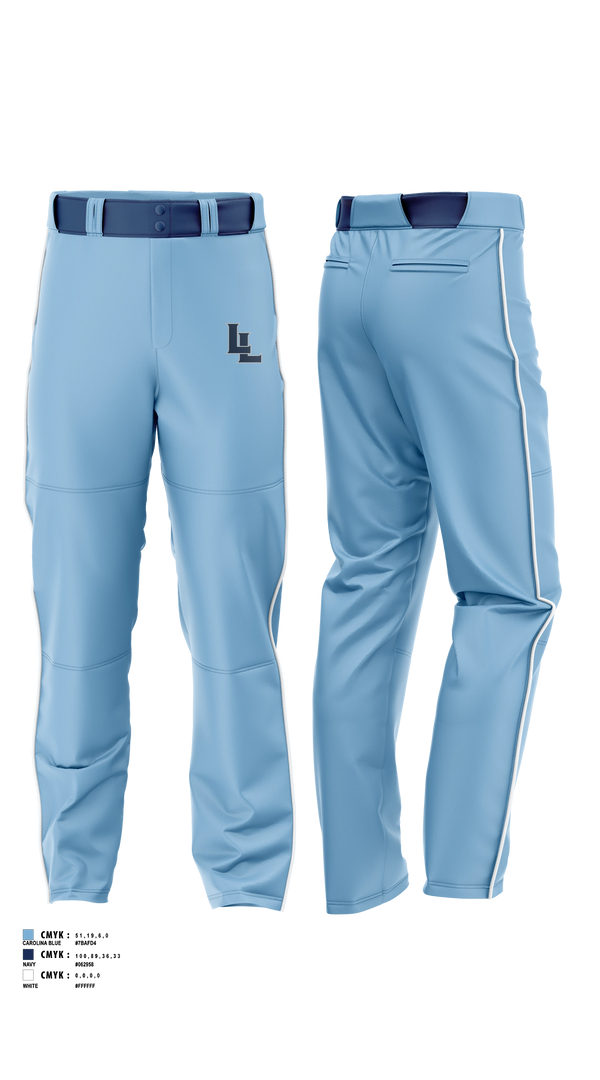 Baseball Pants, Layton Lancers, Baseball, Teamtime, Team time, sublimation, custom sports apparel, team uniforms, spirit wear, spiritwear, sports uniforms, custom shirts, team store, custom team store, fundraiser sports, apparel fundraiser