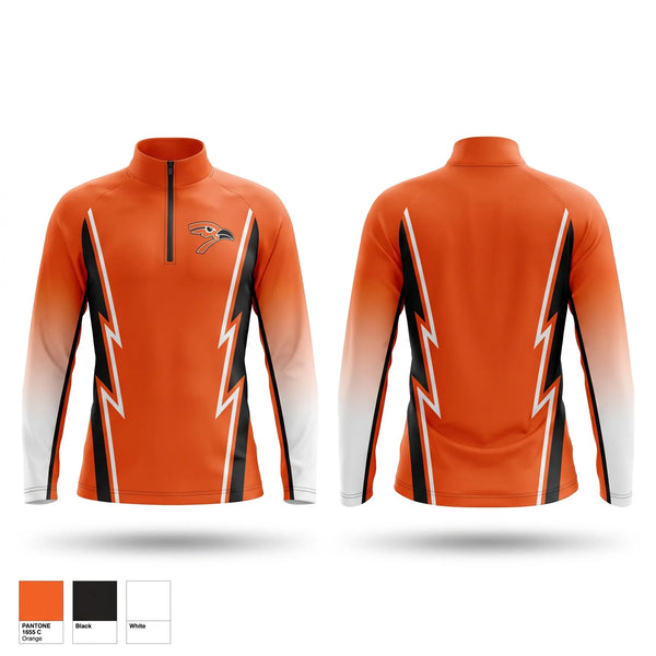 Quarter Zip Jacket, Augusta Youth Cheer, Cheer, Teamtime, Team time, sublimation, custom sports apparel, team uniforms, spirit wear, spiritwear, sports uniforms, custom shirts, team store, custom team store, fundraiser sports, apparel fundraiser