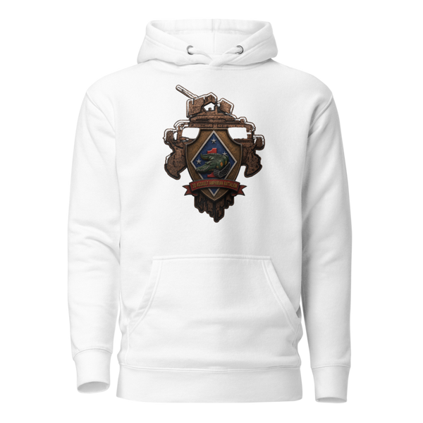 Unisex Hoodie - 1 - White