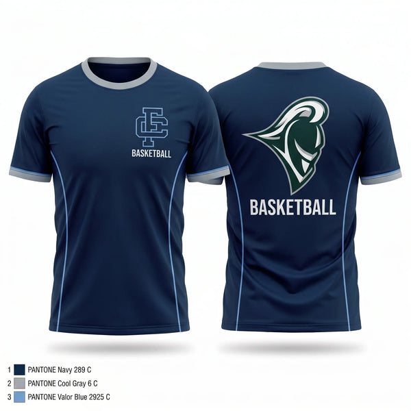 Short Sleeve Performance Shirt, Fellowship Christian School, Men's Basketball, Teamtime, Team time, sublimation, custom sports apparel, team uniforms, spirit wear, spiritwear, sports uniforms, custom shirts, team store, custom team store, fundraiser sports, apparel fundraiser