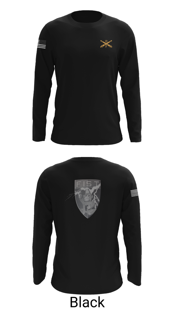 Long Sleeve Performance Shirt, HHB 113th FA / FIST, , Teamtime, Team time, sublimation, custom sports apparel, team uniforms, spirit wear, spiritwear, sports uniforms, custom shirts, team store, custom team store, fundraiser sports, apparel fundraiser