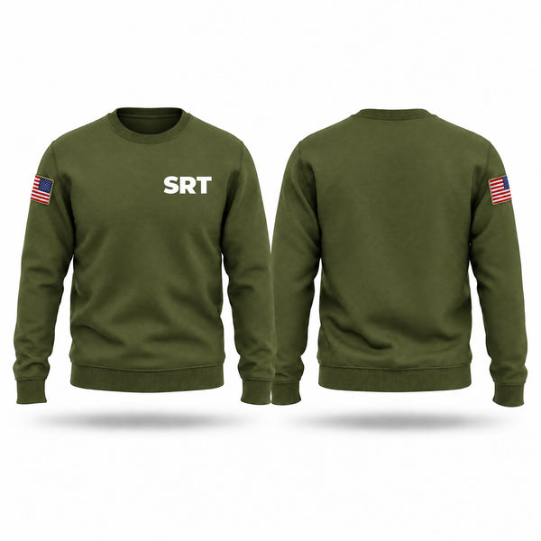 Crew Neck Sweatshirt, SRT, Police, Teamtime, Team time, sublimation, custom sports apparel, team uniforms, spirit wear, spiritwear, sports uniforms, custom shirts, team store, custom team store, fundraiser sports, apparel fundraiser