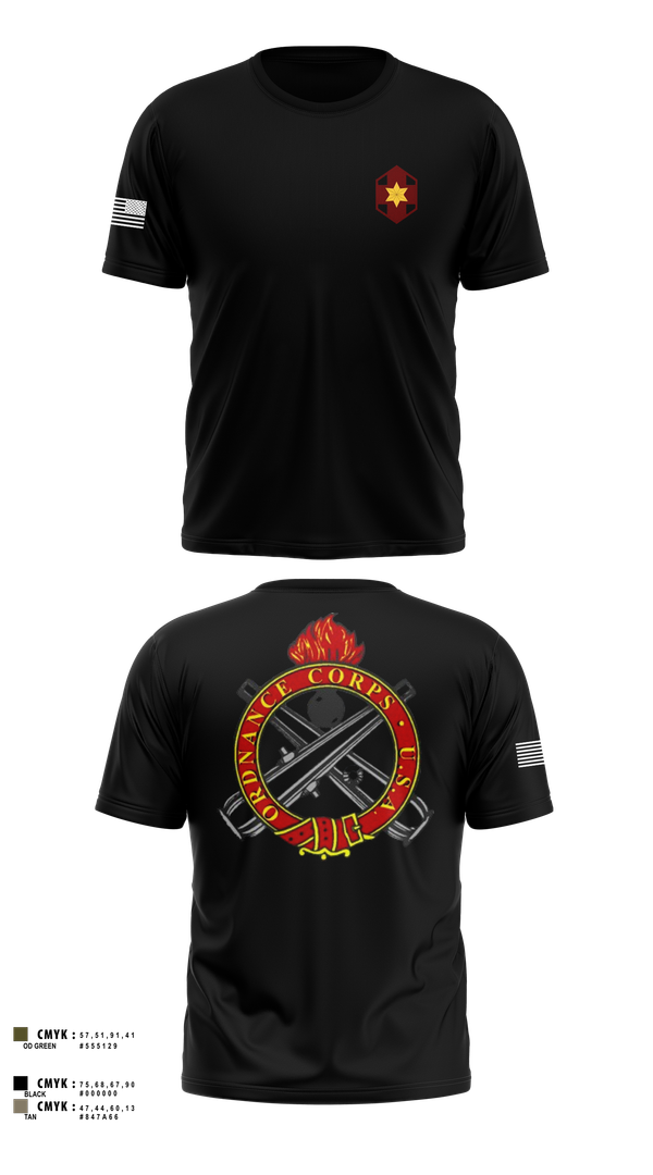 Old School Cotton Feel Shirt, 405th Field Hospital, , Teamtime, Team time, sublimation, custom sports apparel, team uniforms, spirit wear, spiritwear, sports uniforms, custom shirts, team store, custom team store, fundraiser sports, apparel fundraiser
