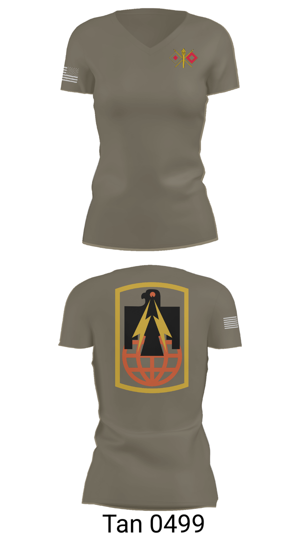 Womens Short Sleeve Vneck Shirt, 57th ESB, , Teamtime, Team time, sublimation, custom sports apparel, team uniforms, spirit wear, spiritwear, sports uniforms, custom shirts, team store, custom team store, fundraiser sports, apparel fundraiser