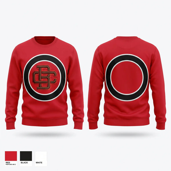 Crew Neck Sweatshirt, Riverhawks, Baseball, Teamtime, Team time, sublimation, custom sports apparel, team uniforms, spirit wear, spiritwear, sports uniforms, custom shirts, team store, custom team store, fundraiser sports, apparel fundraiser