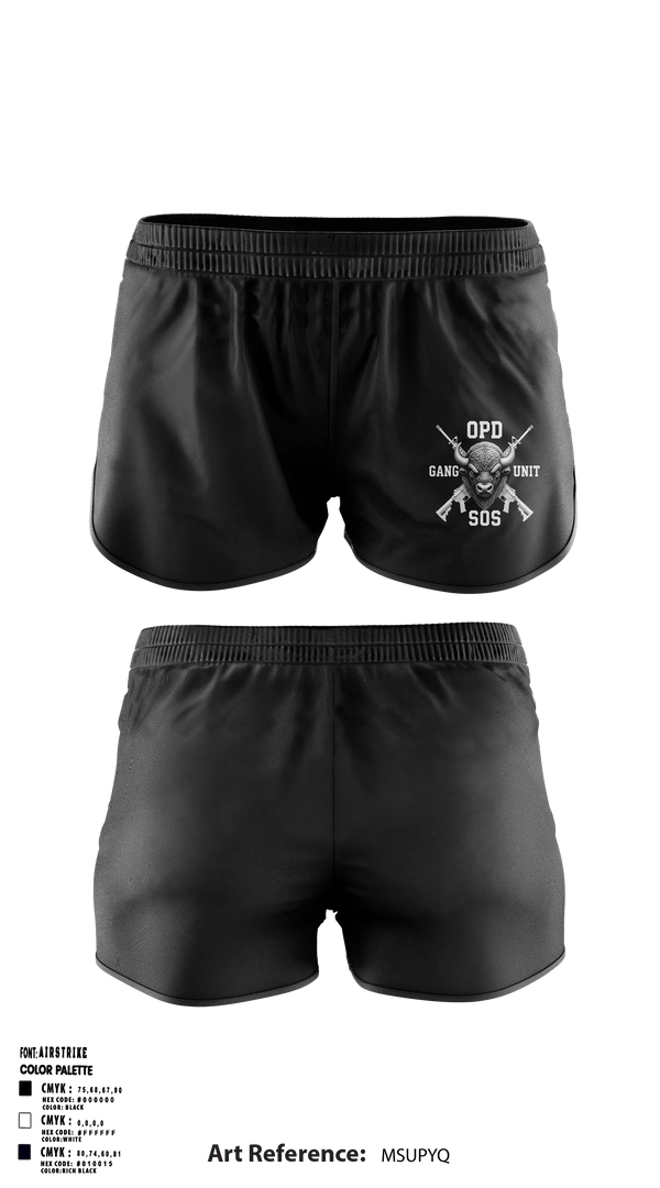 Ranger Panties, South Gang Unit, Police, Teamtime, Team time, sublimation, custom sports apparel, team uniforms, spirit wear, spiritwear, sports uniforms, custom shirts, team store, custom team store, fundraiser sports, apparel fundraiser