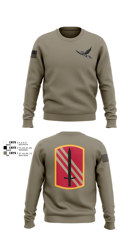 Crew Neck Sweatshirt, 196th BDE SIG CO, , Teamtime, Team time, sublimation, custom sports apparel, team uniforms, spirit wear, spiritwear, sports uniforms, custom shirts, team store, custom team store, fundraiser sports, apparel fundraiser