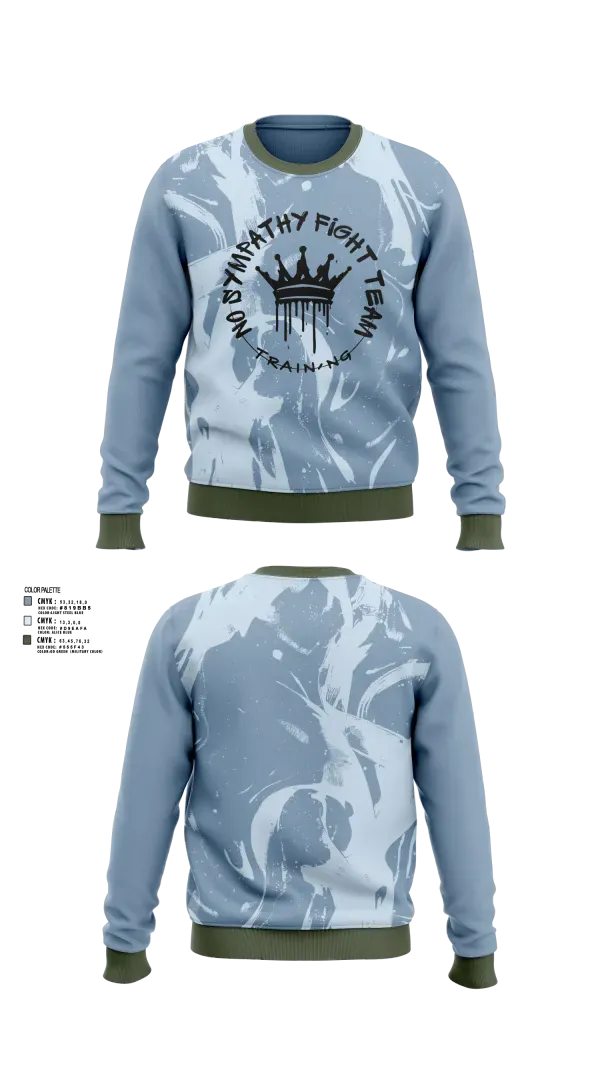 Crew Neck Sweatshirt, No Sympathy Fight Team, , Teamtime, Team time, sublimation, custom sports apparel, team uniforms, spirit wear, spiritwear, sports uniforms, custom shirts, team store, custom team store, fundraiser sports, apparel fundraiser