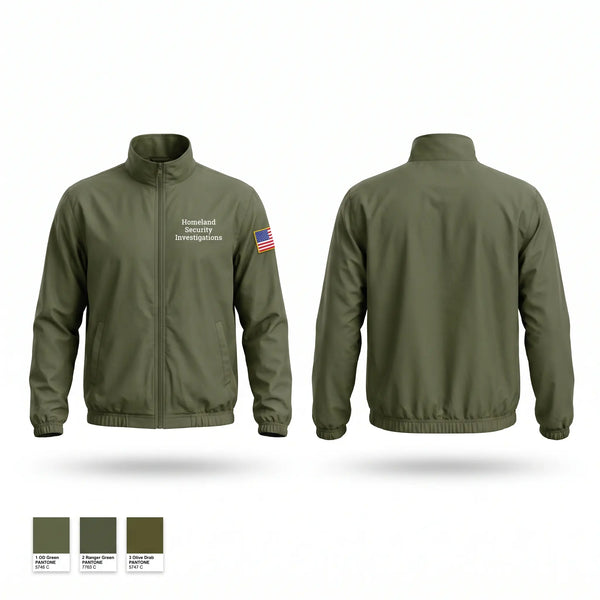 Windbreaker, Homeland Security Investigations, Police, Teamtime, Team time, sublimation, custom sports apparel, team uniforms, spirit wear, spiritwear, sports uniforms, custom shirts, team store, custom team store, fundraiser sports, apparel fundraiser