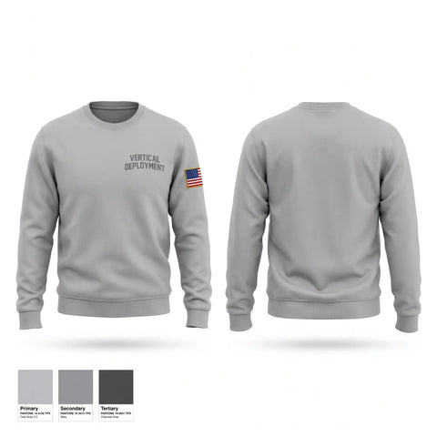 Crew Neck Sweatshirt, vertical deployment, Police, Teamtime, Team time, sublimation, custom sports apparel, team uniforms, spirit wear, spiritwear, sports uniforms, custom shirts, team store, custom team store, fundraiser sports, apparel fundraiser