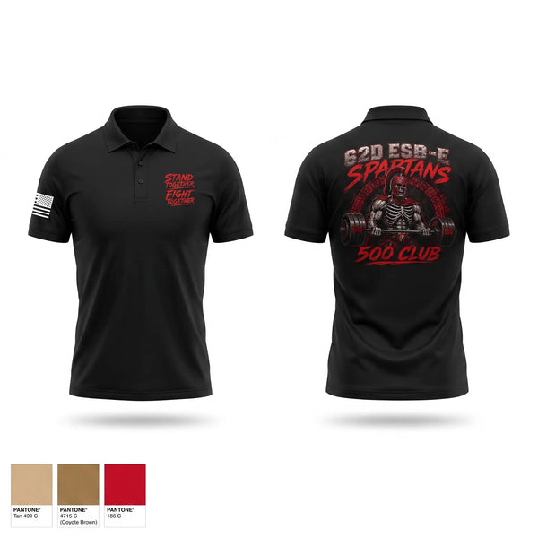 Short Sleeve Performance Polo, 62D Bravo, Army, Teamtime, Team time, sublimation, custom sports apparel, team uniforms, spirit wear, spiritwear, sports uniforms, custom shirts, team store, custom team store, fundraiser sports, apparel fundraiser