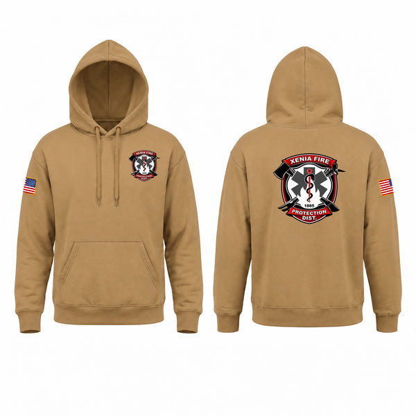 Hoodie, XENIA FIRE PROTECTION DISTRICT, Fire Department, Teamtime, Team time, sublimation, custom sports apparel, team uniforms, spirit wear, spiritwear, sports uniforms, custom shirts, team store, custom team store, fundraiser sports, apparel fundraiser