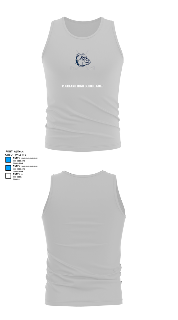 Tank Top, Rockland High School Golf, Golf, Teamtime, Team time, sublimation, custom sports apparel, team uniforms, spirit wear, spiritwear, sports uniforms, custom shirts, team store, custom team store, fundraiser sports, apparel fundraiser