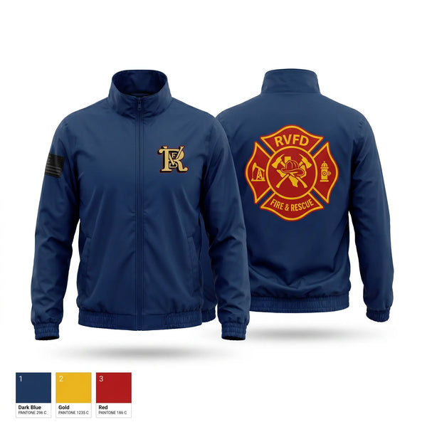 Windbreaker, Runge Volunteer Fire Department, Fire Department, Teamtime, Team time, sublimation, custom sports apparel, team uniforms, spirit wear, spiritwear, sports uniforms, custom shirts, team store, custom team store, fundraiser sports, apparel fundraiser