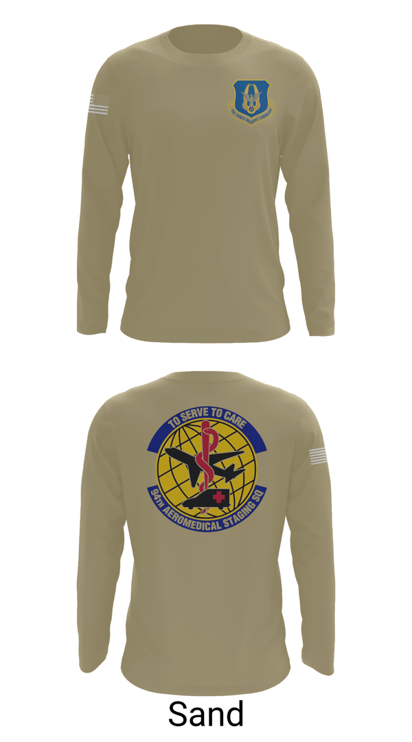 Long Sleeve Performance Shirt, 94ASTS, Air Force, Teamtime, Team time, sublimation, custom sports apparel, team uniforms, spirit wear, spiritwear, sports uniforms, custom shirts, team store, custom team store, fundraiser sports, apparel fundraiser