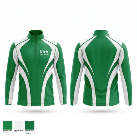 Quarter Zip Jacket, Kirk auto group, Women's Basketball, Teamtime, Team time, sublimation, custom sports apparel, team uniforms, spirit wear, spiritwear, sports uniforms, custom shirts, team store, custom team store, fundraiser sports, apparel fundraiser