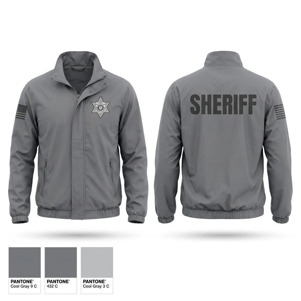 Windbreaker, Dunklin County Sheriff’s Office, Police, Teamtime, Team time, sublimation, custom sports apparel, team uniforms, spirit wear, spiritwear, sports uniforms, custom shirts, team store, custom team store, fundraiser sports, apparel fundraiser