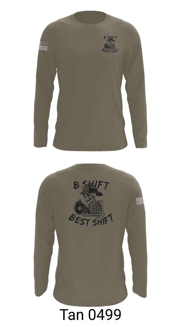 Long Sleeve Performance Shirt, 812 CES (B shift), Air Force, Teamtime, Team time, sublimation, custom sports apparel, team uniforms, spirit wear, spiritwear, sports uniforms, custom shirts, team store, custom team store, fundraiser sports, apparel fundraiser