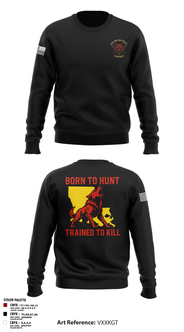 Crew Neck Sweatshirt, 239th Military Police Company, , Teamtime, Team time, sublimation, custom sports apparel, team uniforms, spirit wear, spiritwear, sports uniforms, custom shirts, team store, custom team store, fundraiser sports, apparel fundraiser