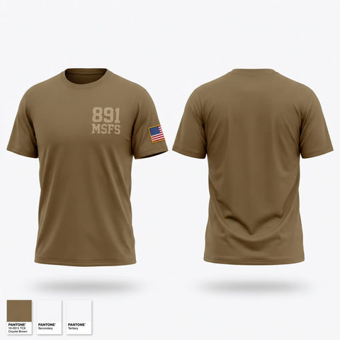 Old School Cotton Feel Shirt, 891 MSFS, Air Force, Teamtime, Team time, sublimation, custom sports apparel, team uniforms, spirit wear, spiritwear, sports uniforms, custom shirts, team store, custom team store, fundraiser sports, apparel fundraiser