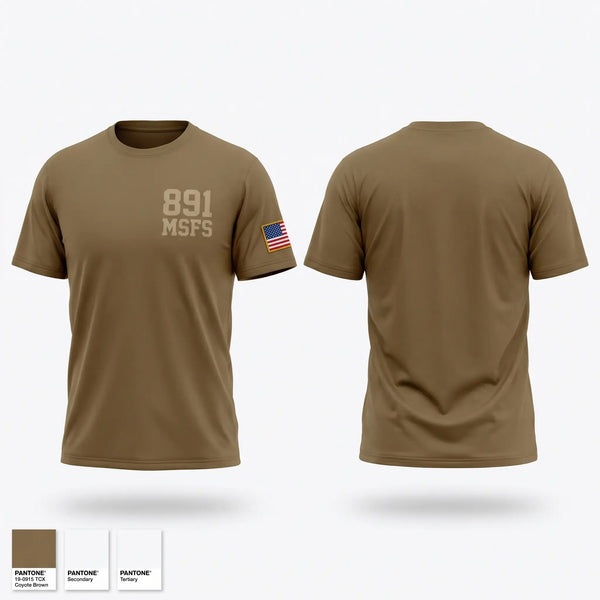 Old School Cotton Feel Shirt, 891 MSFS, Air Force, Teamtime, Team time, sublimation, custom sports apparel, team uniforms, spirit wear, spiritwear, sports uniforms, custom shirts, team store, custom team store, fundraiser sports, apparel fundraiser