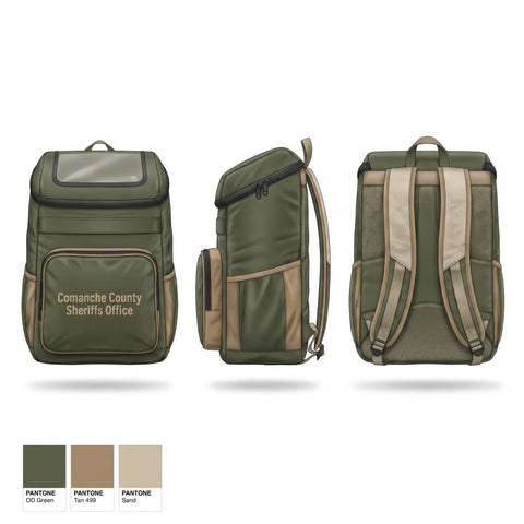 Gear Bag, Comanche County Sheriffs Office, Police, Teamtime, Team time, sublimation, custom sports apparel, team uniforms, spirit wear, spiritwear, sports uniforms, custom shirts, team store, custom team store, fundraiser sports, apparel fundraiser