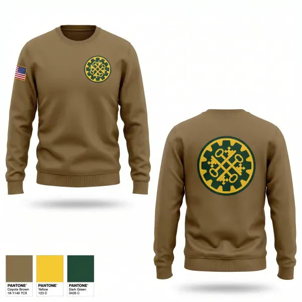 Crew Neck Sweatshirt, 1775th military police, National Guard, Teamtime, Team time, sublimation, custom sports apparel, team uniforms, spirit wear, spiritwear, sports uniforms, custom shirts, team store, custom team store, fundraiser sports, apparel fundraiser