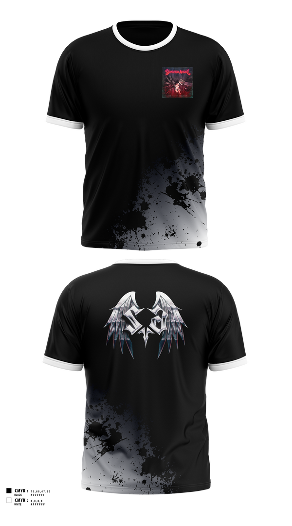 Short Sleeve Performance Shirt, Severed Angel, Rugby, Teamtime, Team time, sublimation, custom sports apparel, team uniforms, spirit wear, spiritwear, sports uniforms, custom shirts, team store, custom team store, fundraiser sports, apparel fundraiser