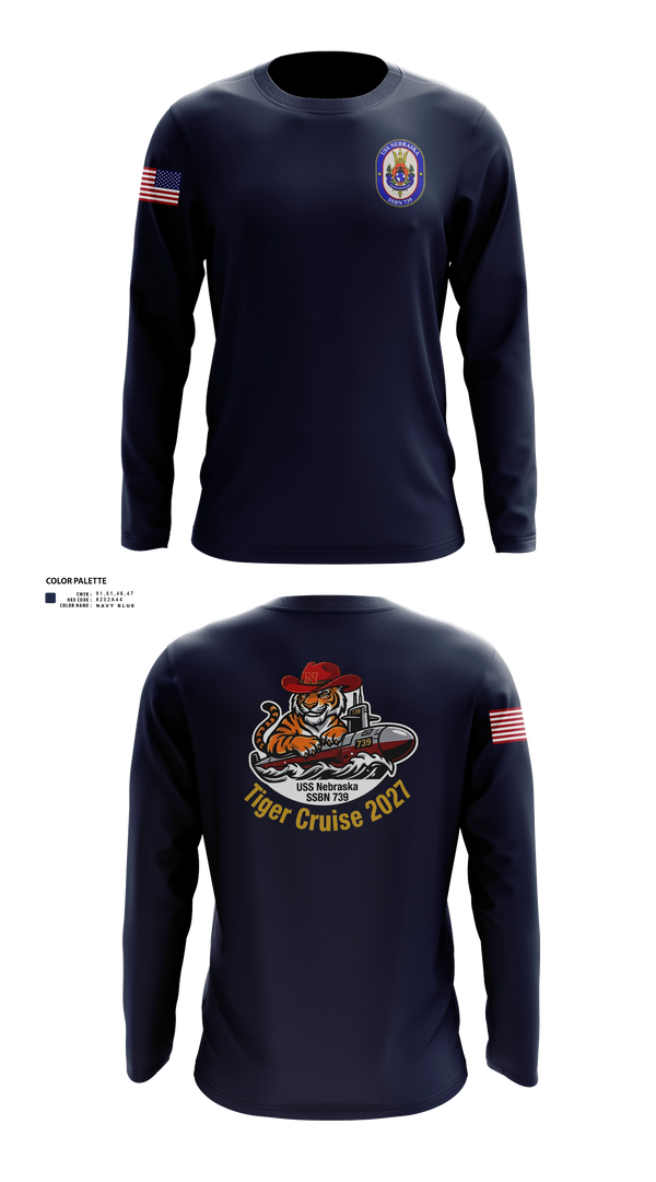 Long Sleeve Performance Shirt, NAVY, Navy, Teamtime, Team time, sublimation, custom sports apparel, team uniforms, spirit wear, spiritwear, sports uniforms, custom shirts, team store, custom team store, fundraiser sports, apparel fundraiser