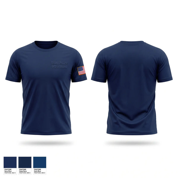 Short Sleeve Performance Shirt, Onley Police Department, Police, Teamtime, Team time, sublimation, custom sports apparel, team uniforms, spirit wear, spiritwear, sports uniforms, custom shirts, team store, custom team store, fundraiser sports, apparel fundraiser