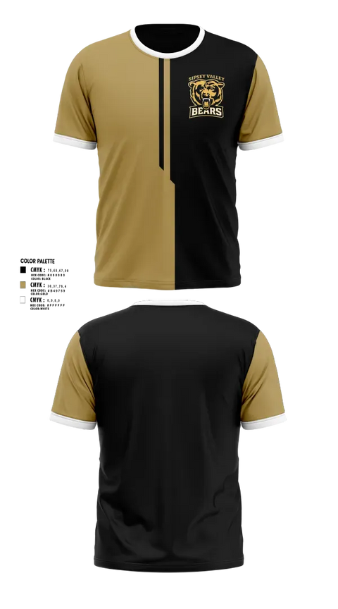 Short Sleeve Performance Shirt, Sipsey Valley Bears, Baseball, Teamtime, Team time, sublimation, custom sports apparel, team uniforms, spirit wear, spiritwear, sports uniforms, custom shirts, team store, custom team store, fundraiser sports, apparel fundraiser