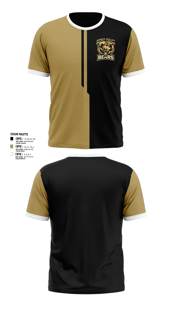 Short Sleeve Performance Shirt, Sipsey Valley Bears, Baseball, Teamtime, Team time, sublimation, custom sports apparel, team uniforms, spirit wear, spiritwear, sports uniforms, custom shirts, team store, custom team store, fundraiser sports, apparel fundraiser