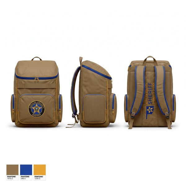 Gear Bag, Alfalfa county sheriffs office, Police, Teamtime, Team time, sublimation, custom sports apparel, team uniforms, spirit wear, spiritwear, sports uniforms, custom shirts, team store, custom team store, fundraiser sports, apparel fundraiser