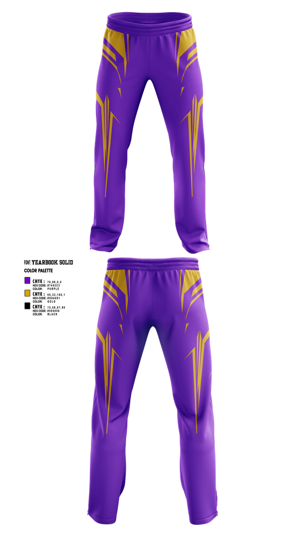 Sweatpants, Soledad High School Cheer, Cheer, Teamtime, Team time, sublimation, custom sports apparel, team uniforms, spirit wear, spiritwear, sports uniforms, custom shirts, team store, custom team store, fundraiser sports, apparel fundraiser