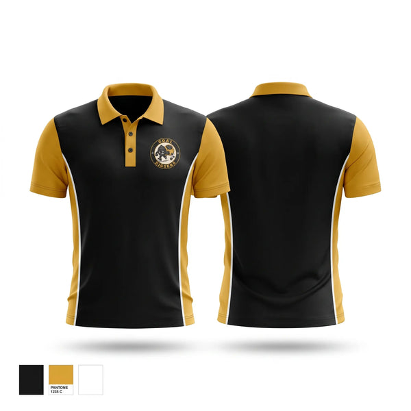 Short Sleeve Performance Polo, GOAL DIGGERS, Ice Hockey, Teamtime, Team time, sublimation, custom sports apparel, team uniforms, spirit wear, spiritwear, sports uniforms, custom shirts, team store, custom team store, fundraiser sports, apparel fundraiser