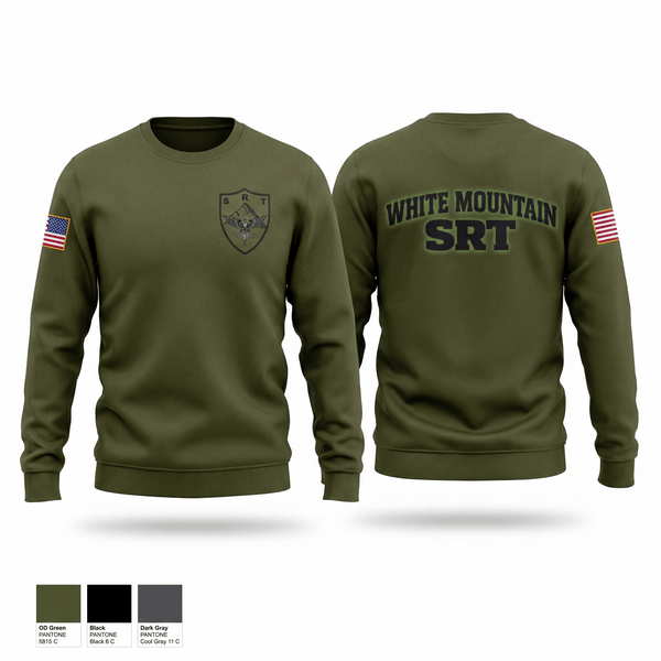 Crew Neck Sweatshirt, White Mountain Regional Special Response Team, Police, Teamtime, Team time, sublimation, custom sports apparel, team uniforms, spirit wear, spiritwear, sports uniforms, custom shirts, team store, custom team store, fundraiser sports, apparel fundraiser