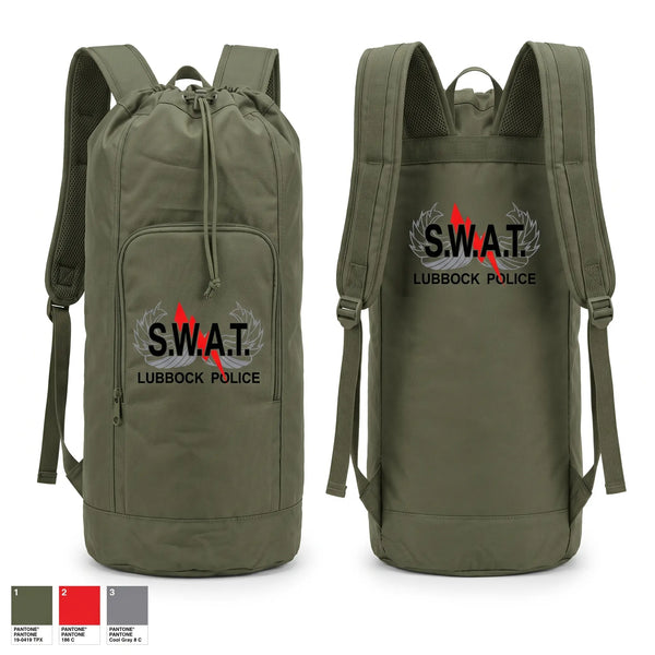 Gear Bag, Lubbock SWAT, Police, Teamtime, Team time, sublimation, custom sports apparel, team uniforms, spirit wear, spiritwear, sports uniforms, custom shirts, team store, custom team store, fundraiser sports, apparel fundraiser