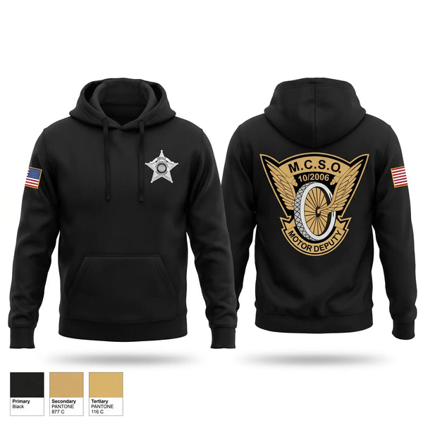 Hoodie, MCSO trafficMotors, Police, Teamtime, Team time, sublimation, custom sports apparel, team uniforms, spirit wear, spiritwear, sports uniforms, custom shirts, team store, custom team store, fundraiser sports, apparel fundraiser
