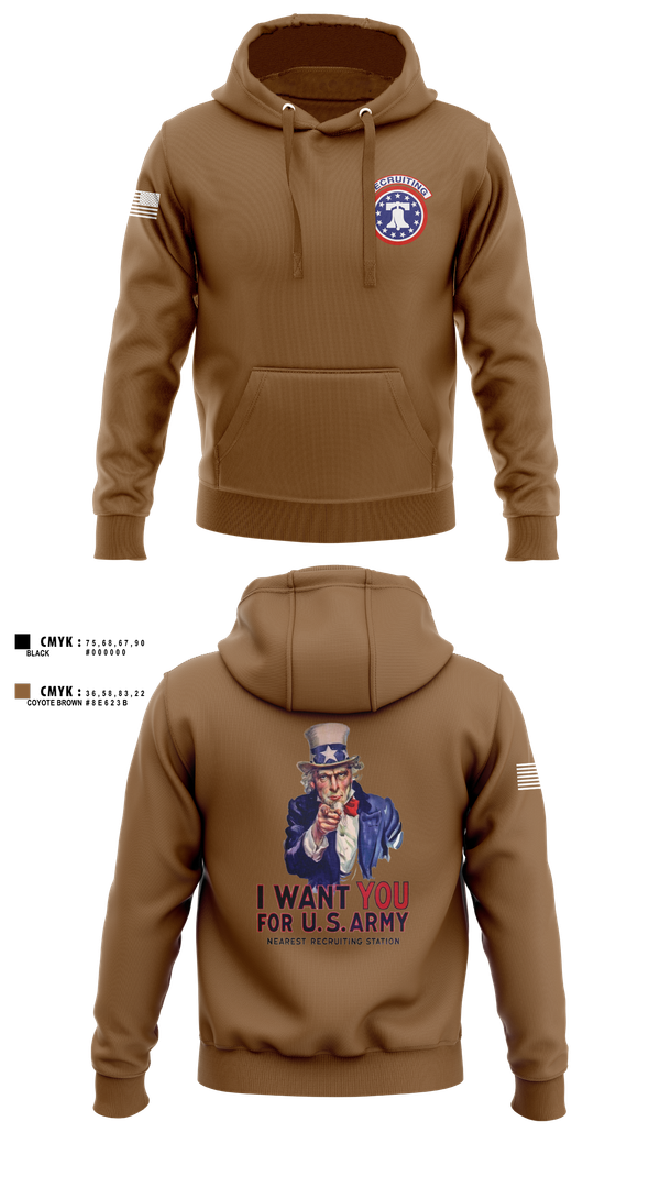 Hoodie, US Army I Want You, Army, Teamtime, Team time, sublimation, custom sports apparel, team uniforms, spirit wear, spiritwear, sports uniforms, custom shirts, team store, custom team store, fundraiser sports, apparel fundraiser