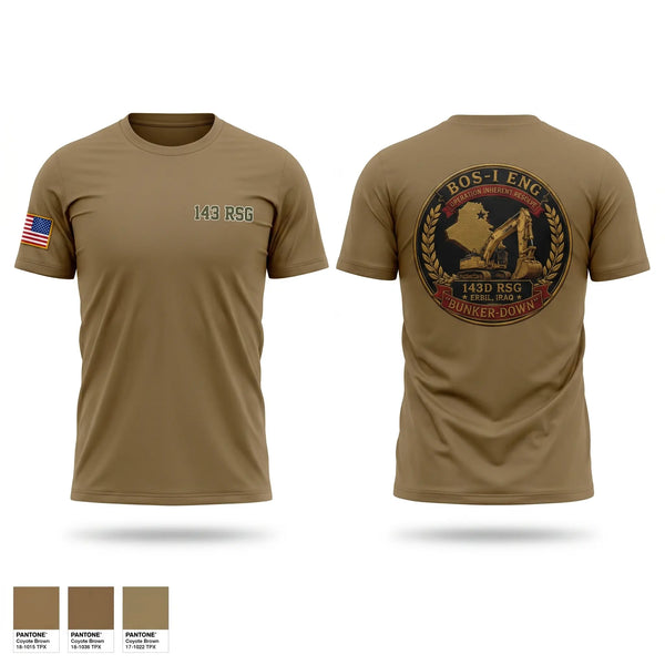 Short Sleeve Performance Shirt, 143rd RSG, National Guard, Teamtime, Team time, sublimation, custom sports apparel, team uniforms, spirit wear, spiritwear, sports uniforms, custom shirts, team store, custom team store, fundraiser sports, apparel fundraiser