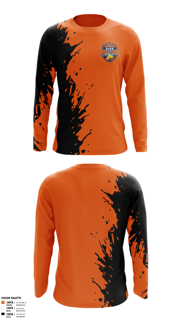 Long Sleeve Performance Shirt, Foxes Fastpitch, Softball, Teamtime, Team time, sublimation, custom sports apparel, team uniforms, spirit wear, spiritwear, sports uniforms, custom shirts, team store, custom team store, fundraiser sports, apparel fundraiser