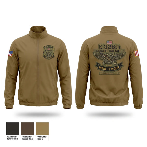 Windbreaker, E328th, Army, Teamtime, Team time, sublimation, custom sports apparel, team uniforms, spirit wear, spiritwear, sports uniforms, custom shirts, team store, custom team store, fundraiser sports, apparel fundraiser