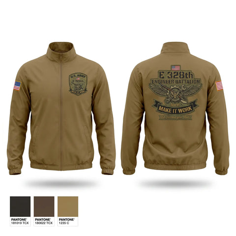 Windbreaker, E328th, Army, Teamtime, Team time, sublimation, custom sports apparel, team uniforms, spirit wear, spiritwear, sports uniforms, custom shirts, team store, custom team store, fundraiser sports, apparel fundraiser