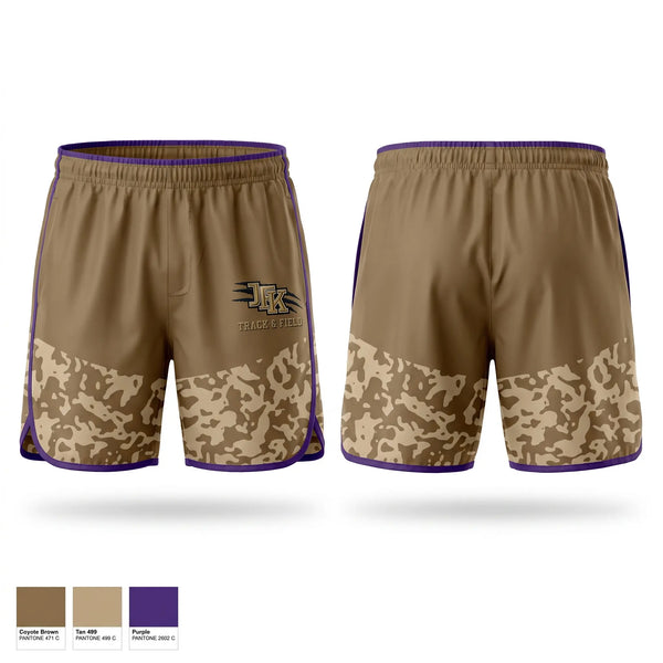 Track Shorts, Cougars, Track & Field, Teamtime, Team time, sublimation, custom sports apparel, team uniforms, spirit wear, spiritwear, sports uniforms, custom shirts, team store, custom team store, fundraiser sports, apparel fundraiser