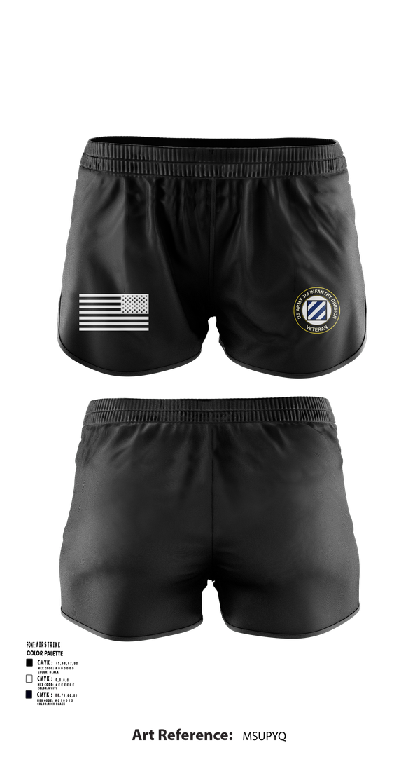 Ranger Panties, 3rd Infantry Division, , Teamtime, Team time, sublimation, custom sports apparel, team uniforms, spirit wear, spiritwear, sports uniforms, custom shirts, team store, custom team store, fundraiser sports, apparel fundraiser