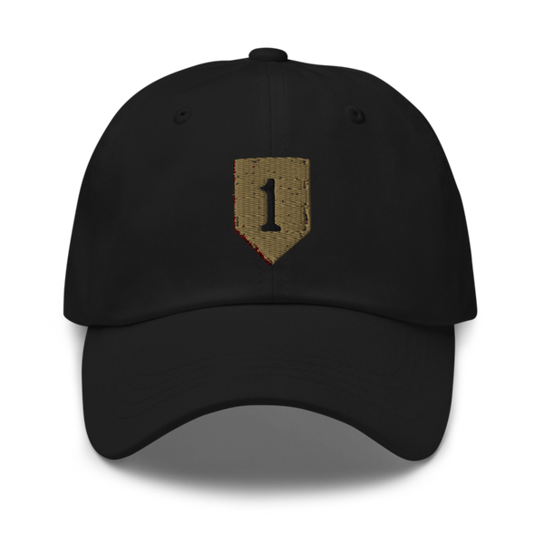 1st infantry division 88621490 Classic Dad Hat | Yupoong 6245CM