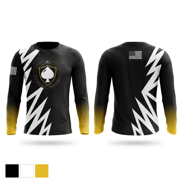 Long Sleeve Performance Shirt, ACE Security Management, , Teamtime, Team time, sublimation, custom sports apparel, team uniforms, spirit wear, spiritwear, sports uniforms, custom shirts, team store, custom team store, fundraiser sports, apparel fundraiser