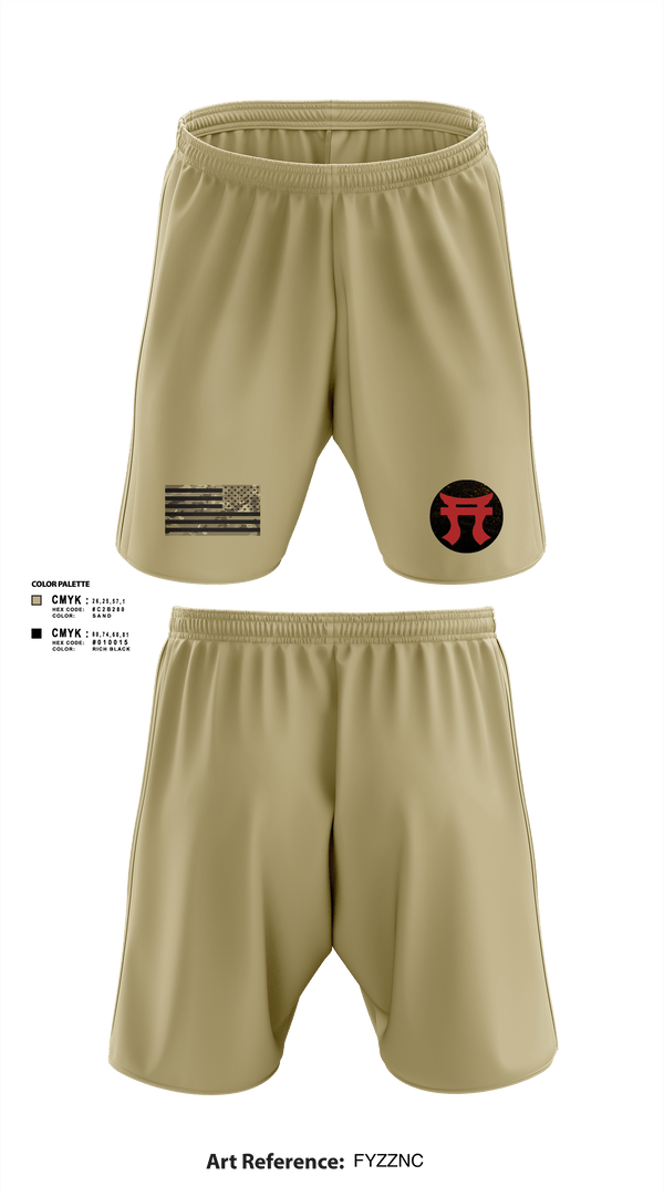 Athletic Shorts With Pockets, 187th Iron Rakkasans, Army, Teamtime, Team time, sublimation, custom sports apparel, team uniforms, spirit wear, spiritwear, sports uniforms, custom shirts, team store, custom team store, fundraiser sports, apparel fundraiser